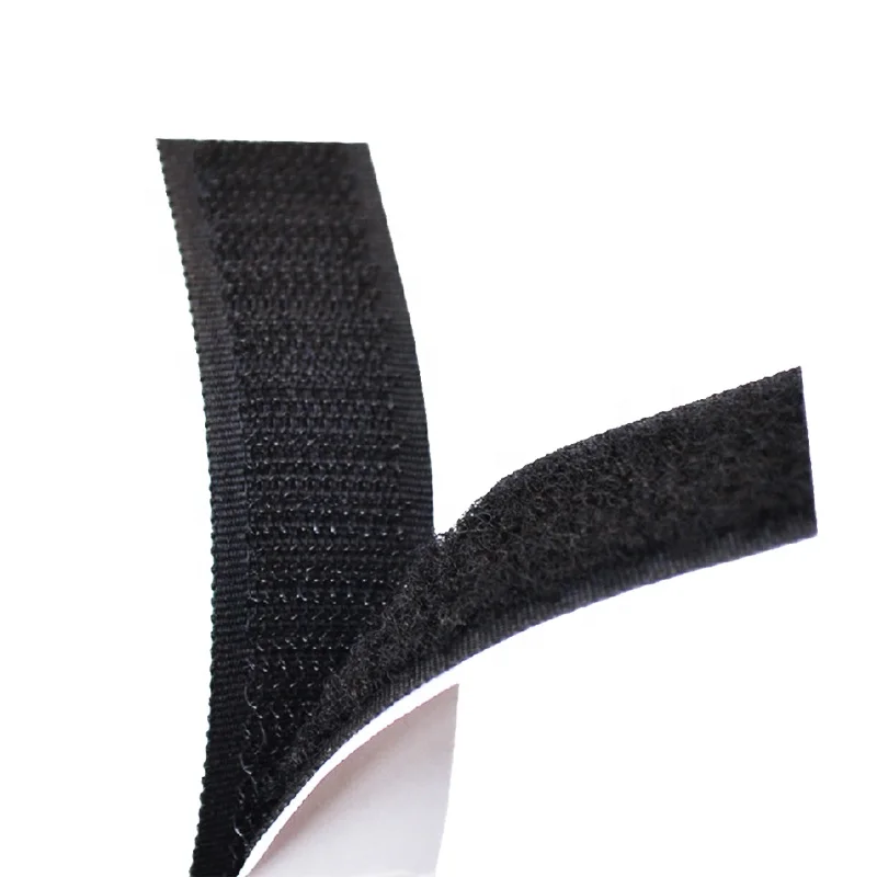 Fast Delivery Double Sided Adhesive Hook and Loop Fastener Tape