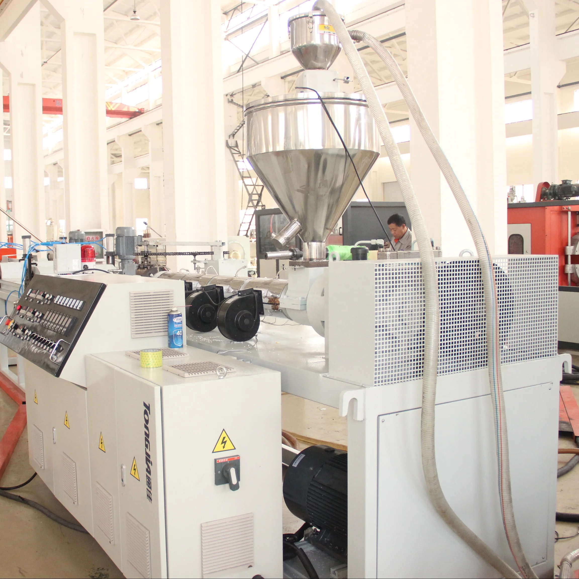 Линия по производству экструдера для пластиковых пакетов