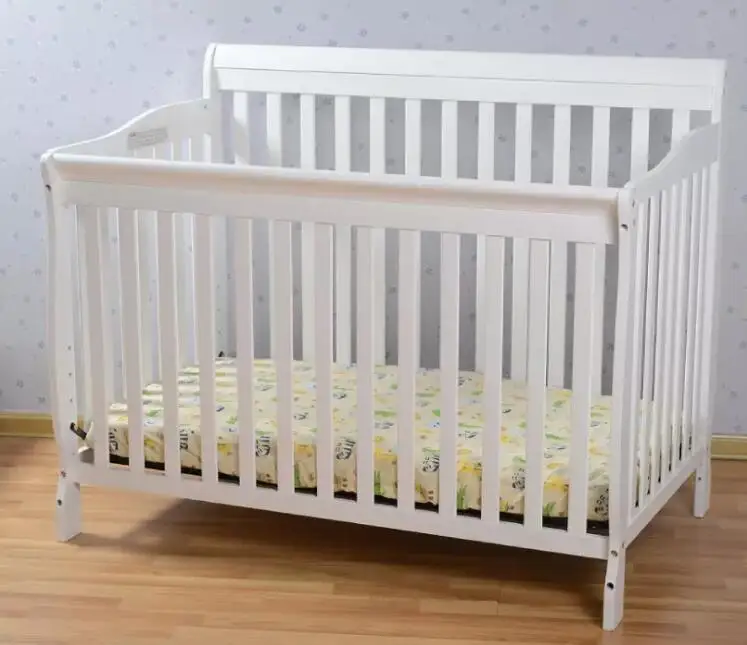 Cunas Para Bebe 4 In 1 Wooden Baby Bed Baby Cot Bed