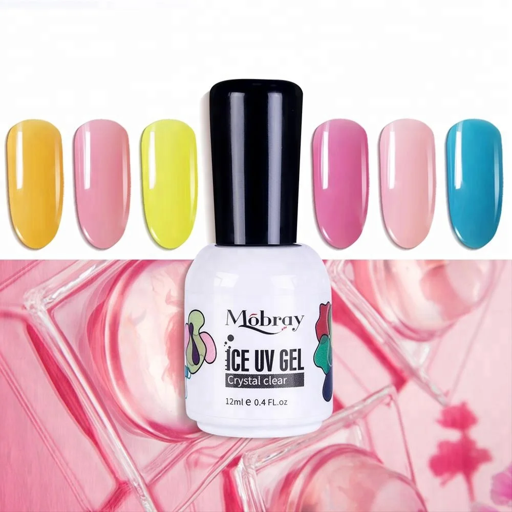 Mobray gel nail polish promotional LED gel polish soak off ice uv gel