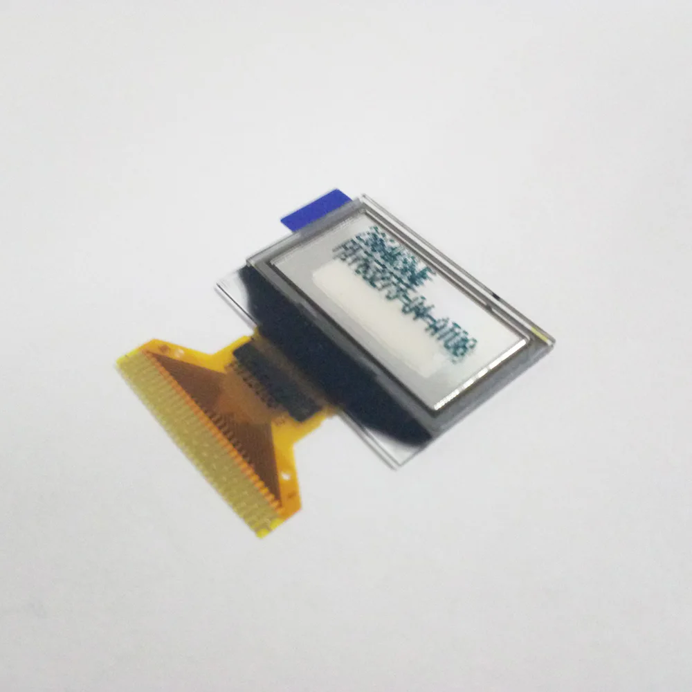 0 96 дюймовый 128*64 прозрачный модуль ЖК-дисплея OLED с белым цветным