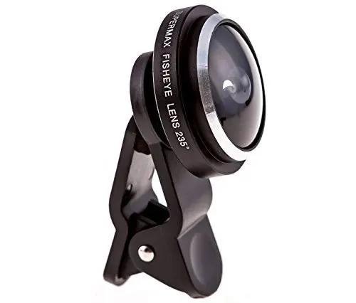 
Clip-on 235 degree mobile phone super fisheye lens for Phone ,fisheye for phone 