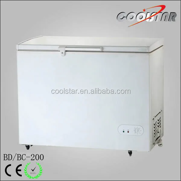 Горячая Распродажа, мини морозильная камера с пенообразователем с одной верхней открытой дверью