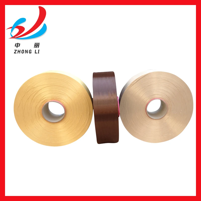 Polyester poy yarn Hangzhou zhongli poy 300d/76f