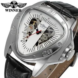 Good Price Power Reserve Triangle Shape Watch Man Type Brand Winner Original Watch