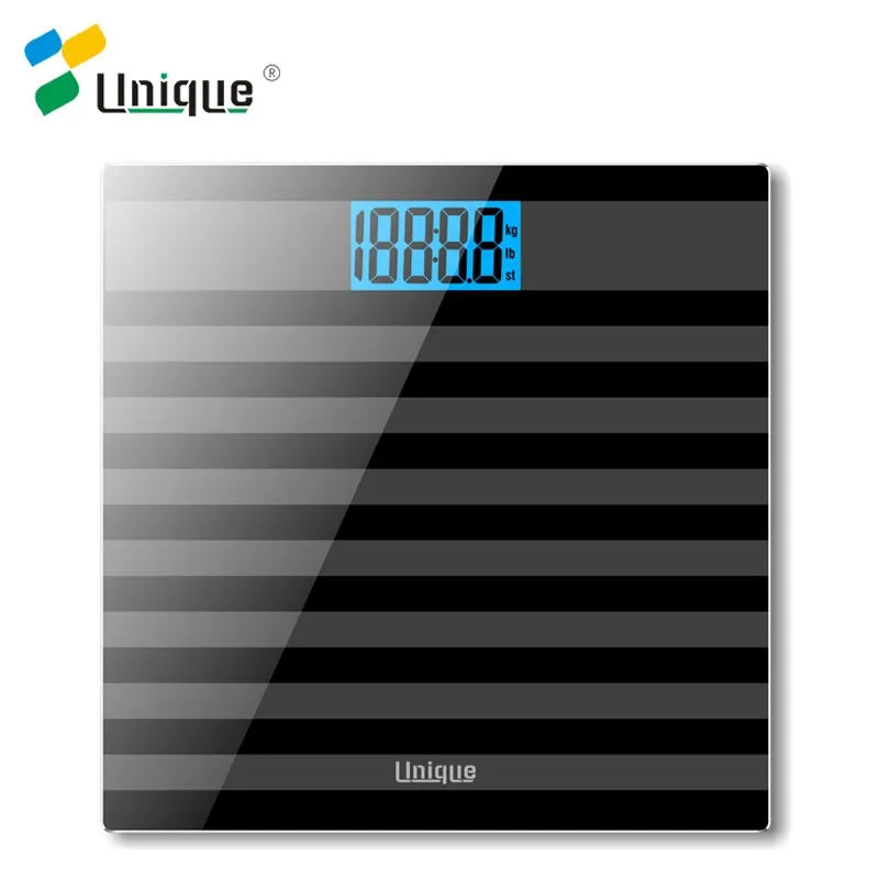 
180kg Glass Top Display Accurate Normal Household Bathroom Digital Body Weight Electronic Scale 