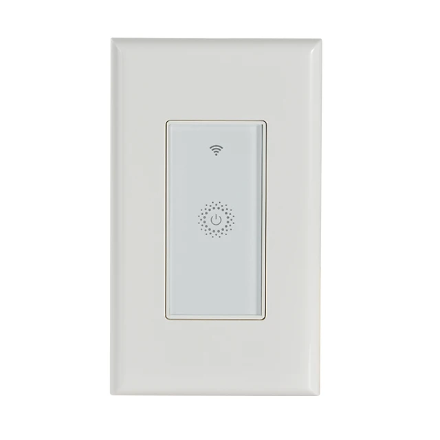 US standard etl certificate fireproof material PC Wi-Fi Smart Switch Alexa touch switch KS-602