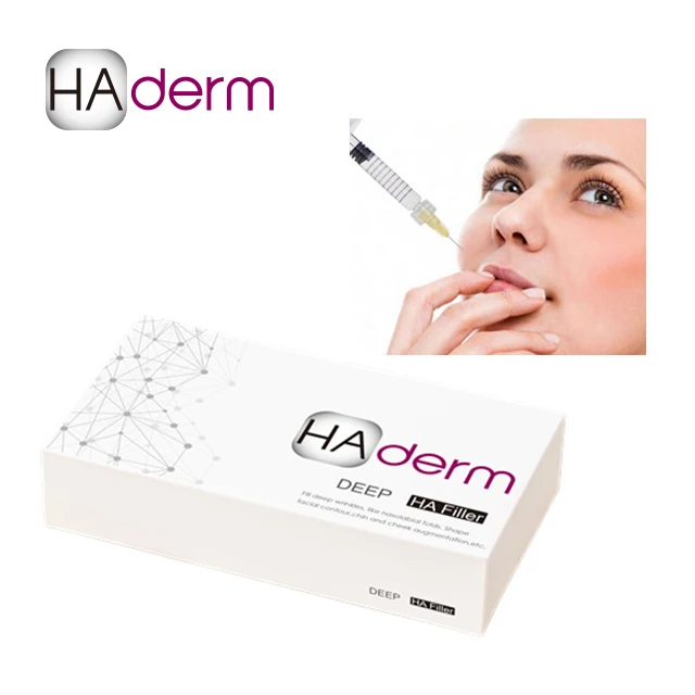
Cross-linked injectable HA dermal facial filler/ hyaluronic acid gel 