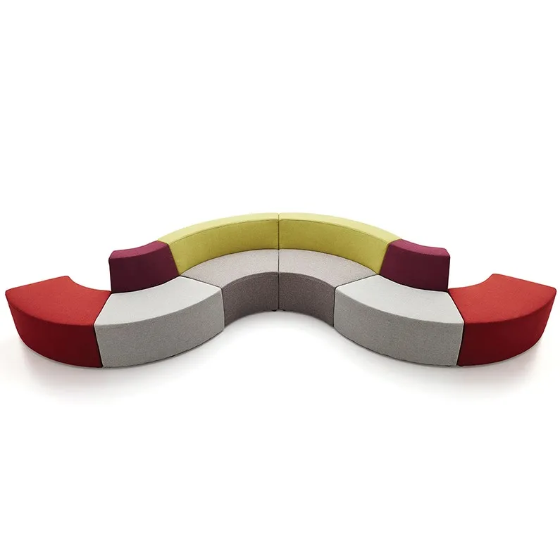 Shopping mall  U shape sofa