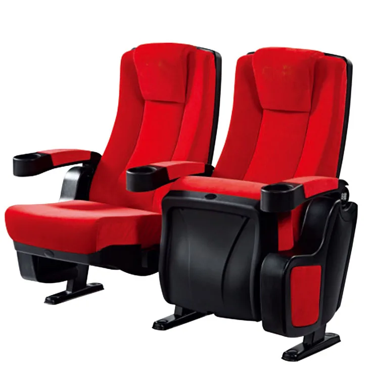 Высококачественный складной стул для аудитории, стул для кинотеатра, стул для кино с держателем для чашки