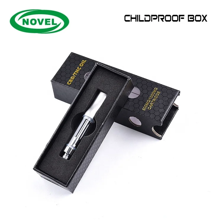 0,5 мл 1 мл детская устойчивая коробка для масляных ручек cbd, картридж для вейпа