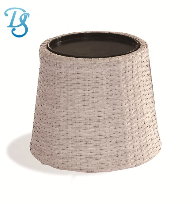 
PE Rattan And Aluminium Frame Storage Box 