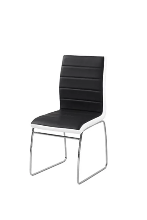 
Outdoor furniture glass dining table and pu chairs 4 seats garden sets rattan modern dining set 