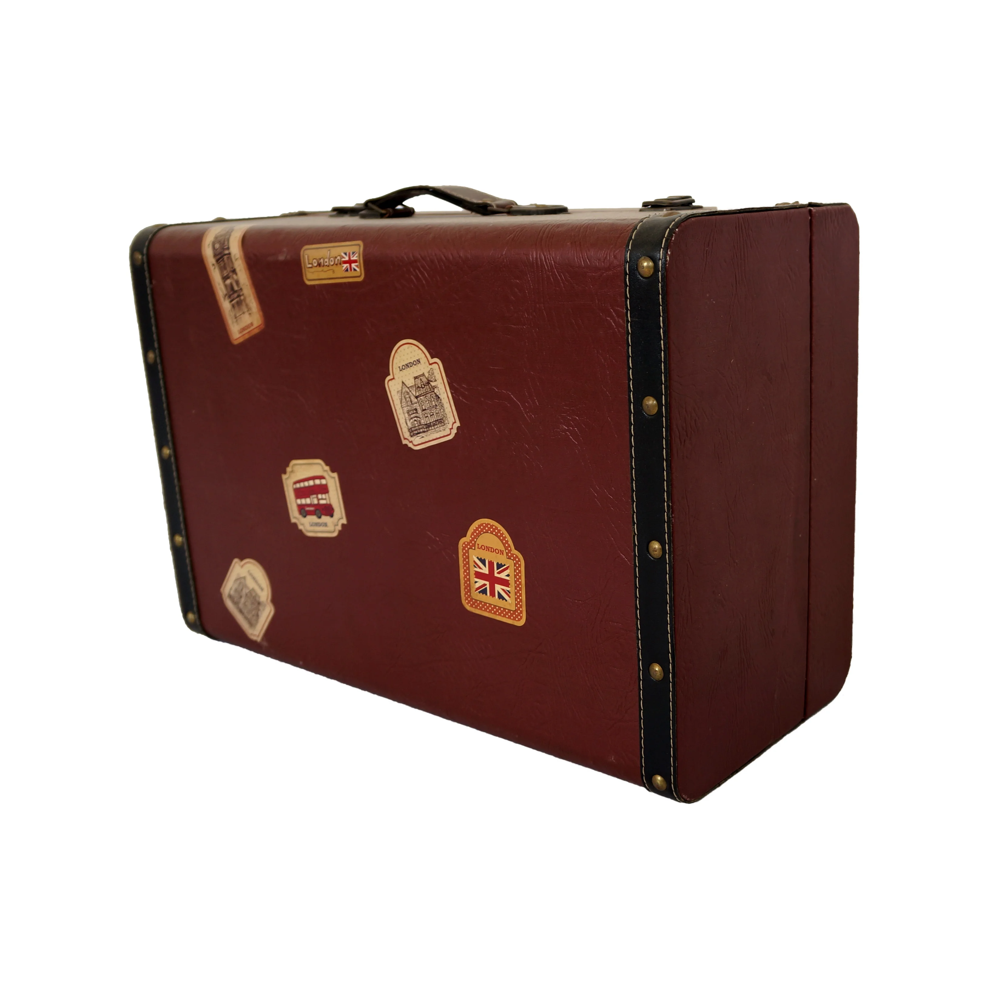 
Commercial Merchandising Display Props Retail Store Decoration Vintage Suitcase 