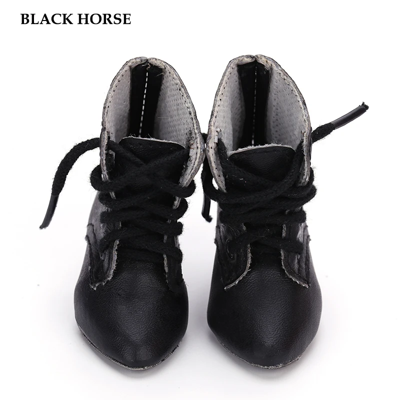 black doll high heel shoes for bjd doll blythe Dollfie LUTS CUITE