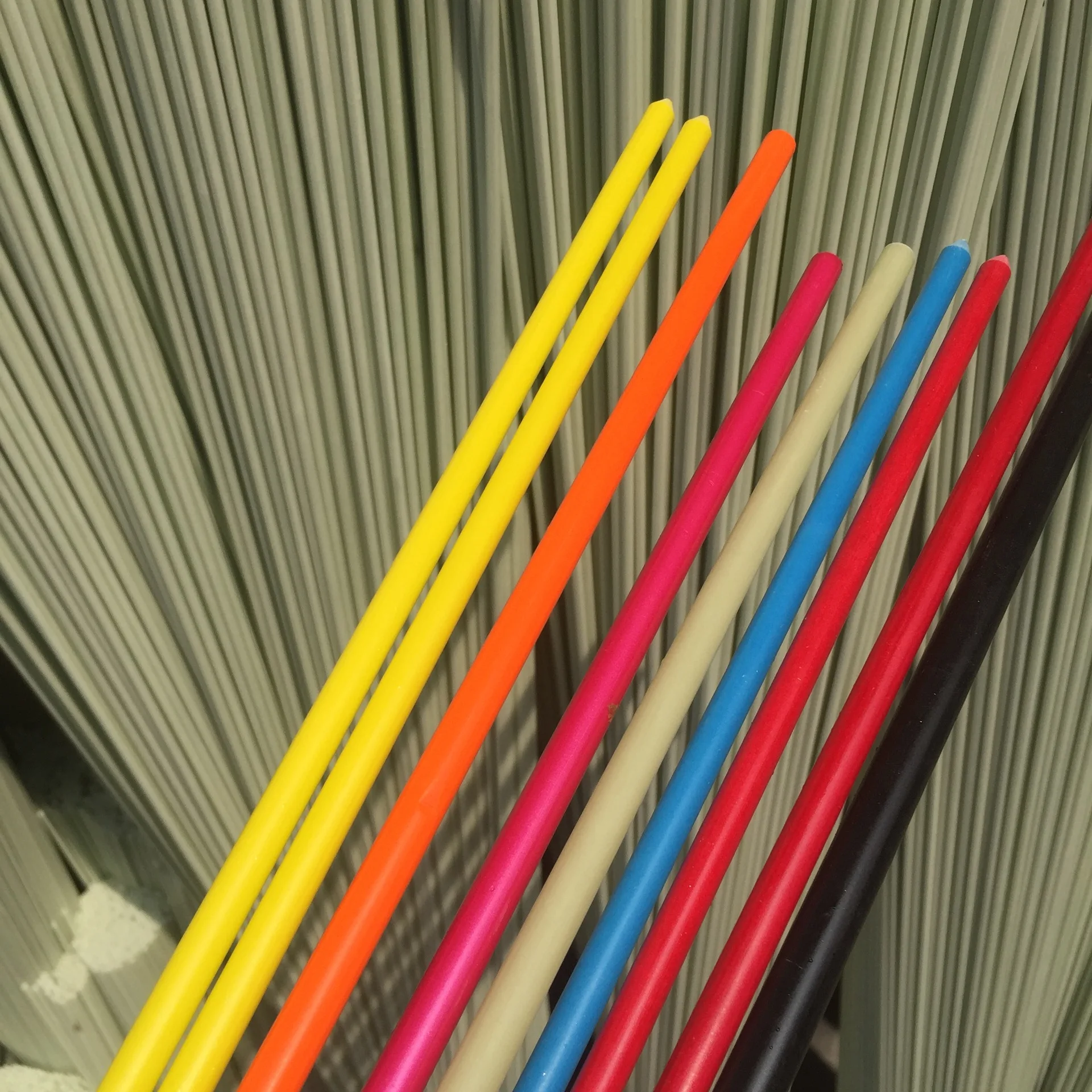 Solid Flexible GFRP Fiberglass Tent Rods