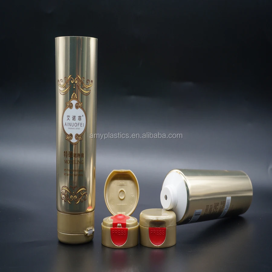 Пластиковая Мягкая трубка 250 мл, Упаковочная ламинированная трубка с откидной крышкой