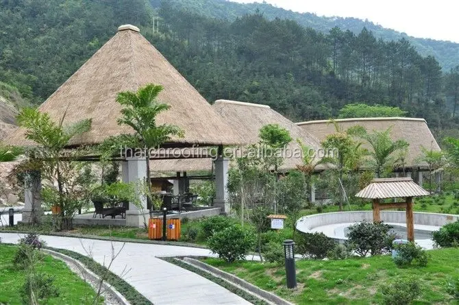 
aluminum thatch roofing 