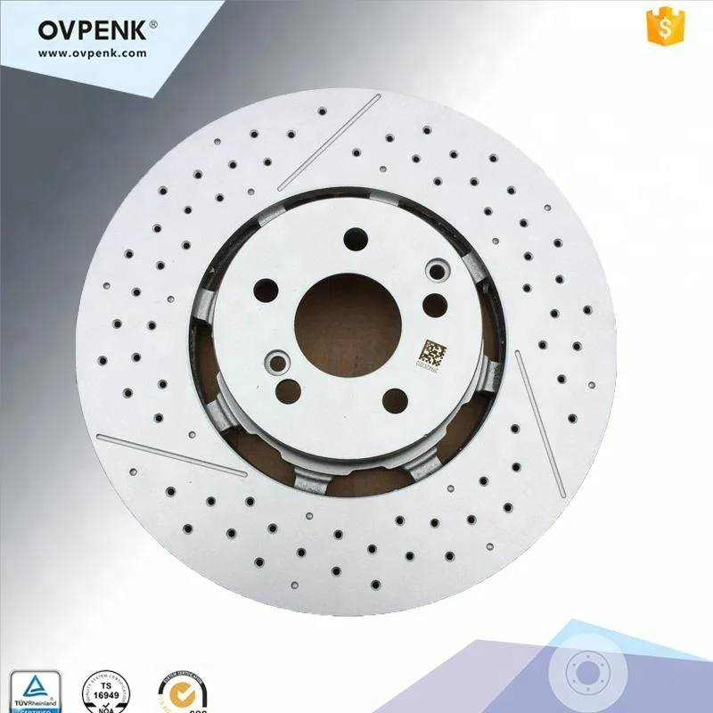 Genuine For Mercedes-Benzs C CLS SL SLK E 63 55 AMG Class C-CLASS W204 W211 Front Brake Disc Rotor NEW 2194210212/2124210512
