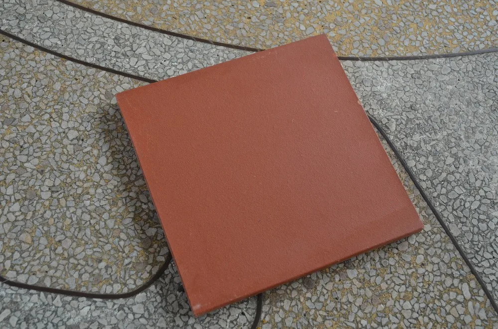 24x24 laminate decorative terracotta floor tiles/terra cotta clay tiles step tiles