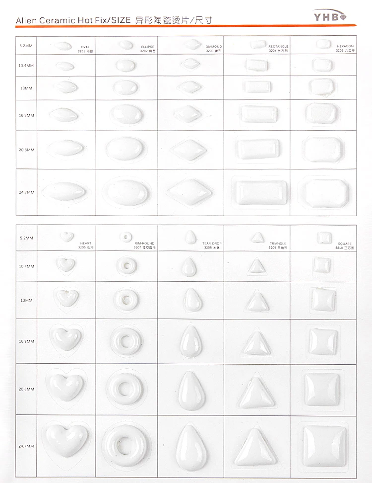 Top selling embellishments Diamond fancy ceramic decoration pearl rhinestones for dress