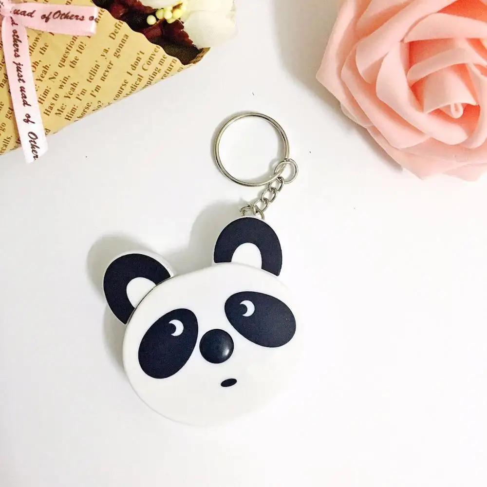 Hot sale Mini Animal Shaped Tape Measure With Key Chain tapeline