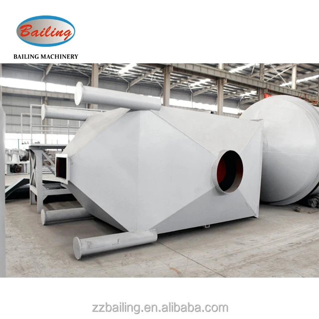 Acid battery lead scrap rotary smelting furnace