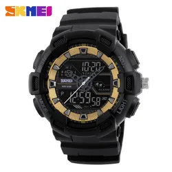 Skmei best seller 1189 analog digital man sport watches 3 time strap watch movement wholesale