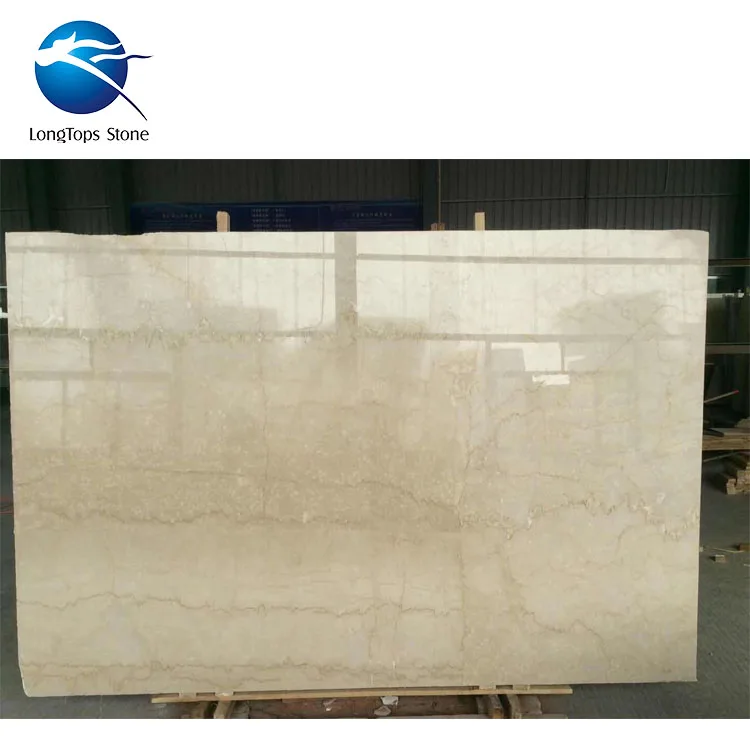 Italian  Botticino tumbled marble tile  myra beige marble slab