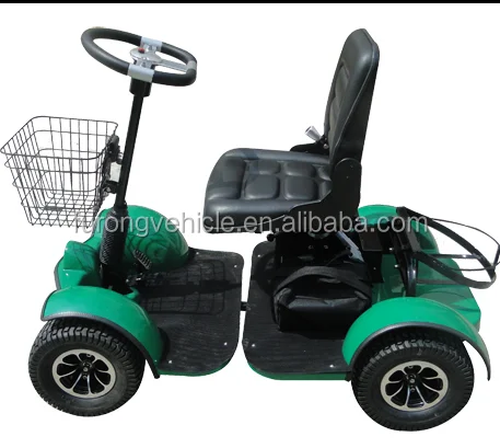 One people single seat battery power golf carts