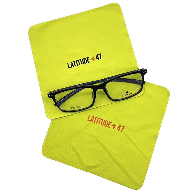 Bulk Custom  Microfiber Optical Screen Cleaning Cloth  Eyeglass  Wipe Cleaning Cloth For Glasses