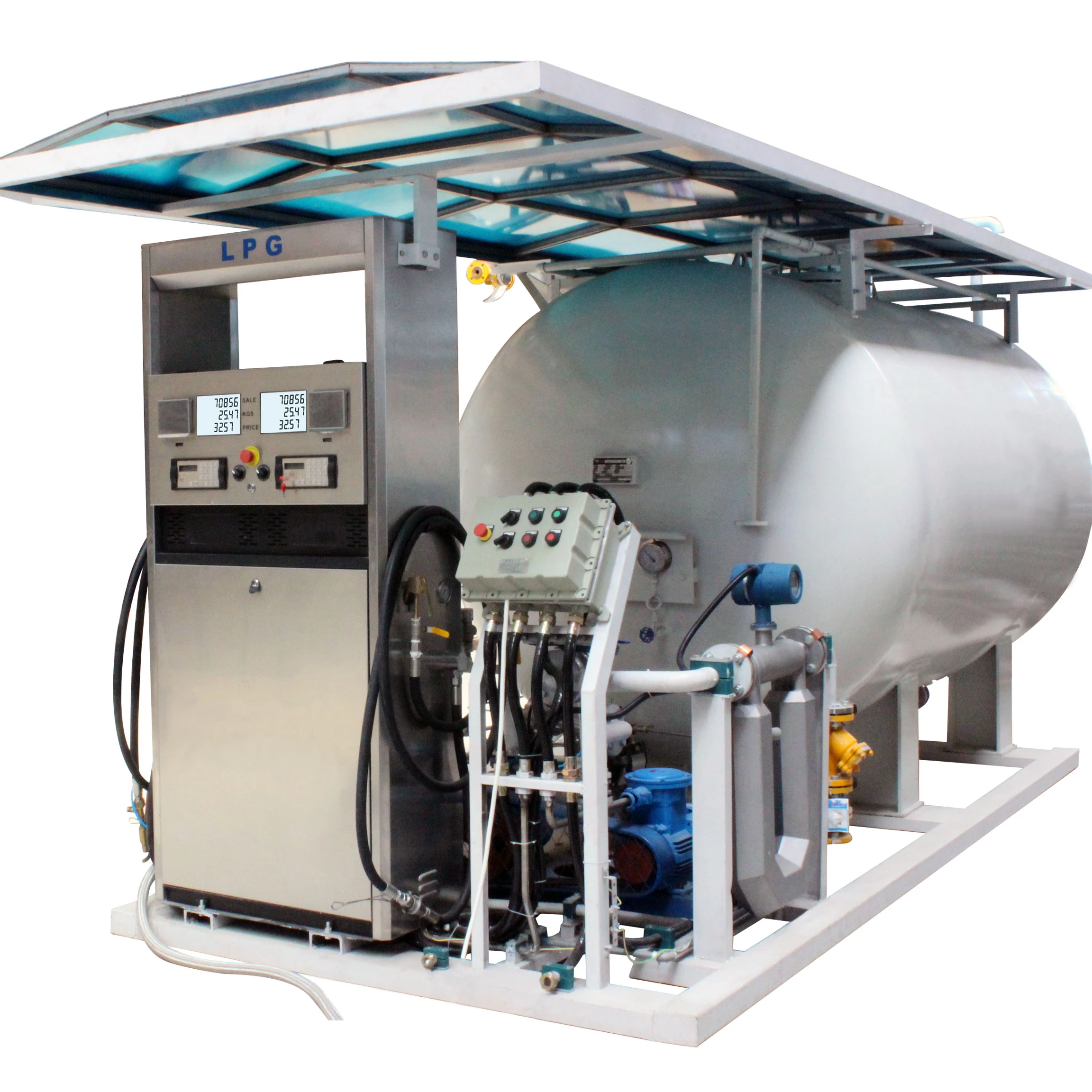 Резервуар для хранения сжиженного нефтяного газа 20 куб. М