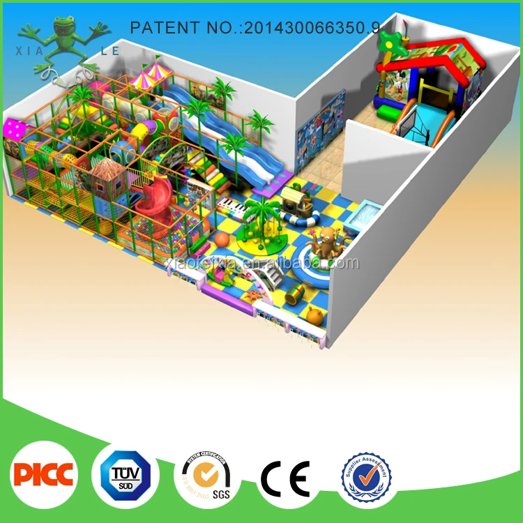Most Creative Commercial Big Slides Children Indoor Playground For Sale