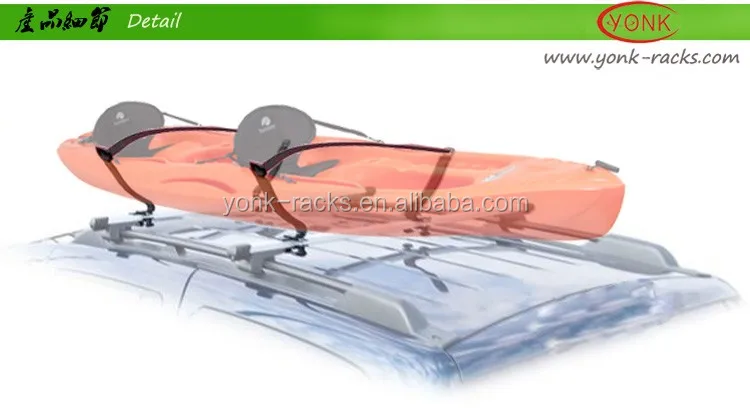 Yonk Steel Kayak/Canoe/Boat Car Roof Carrier Rack