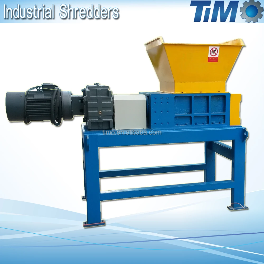 municipal solid waste industrial shredder for size reduction