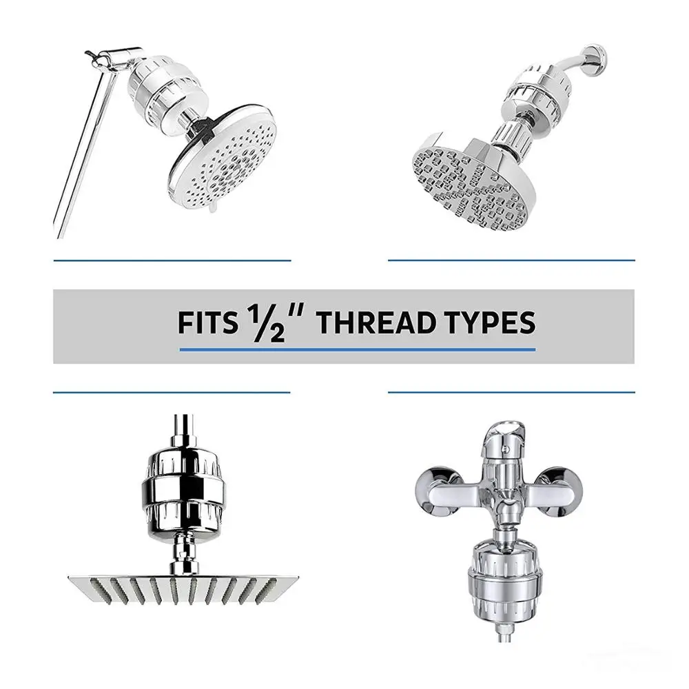 15 stage hot sale shower filter/shower head