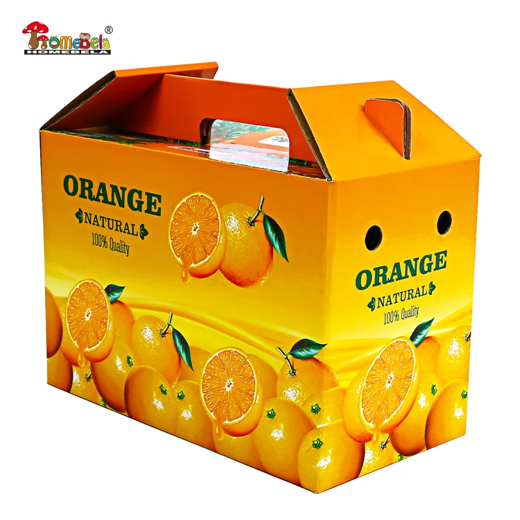 Fruit vegetable packaging,custom fruit carton packaging box