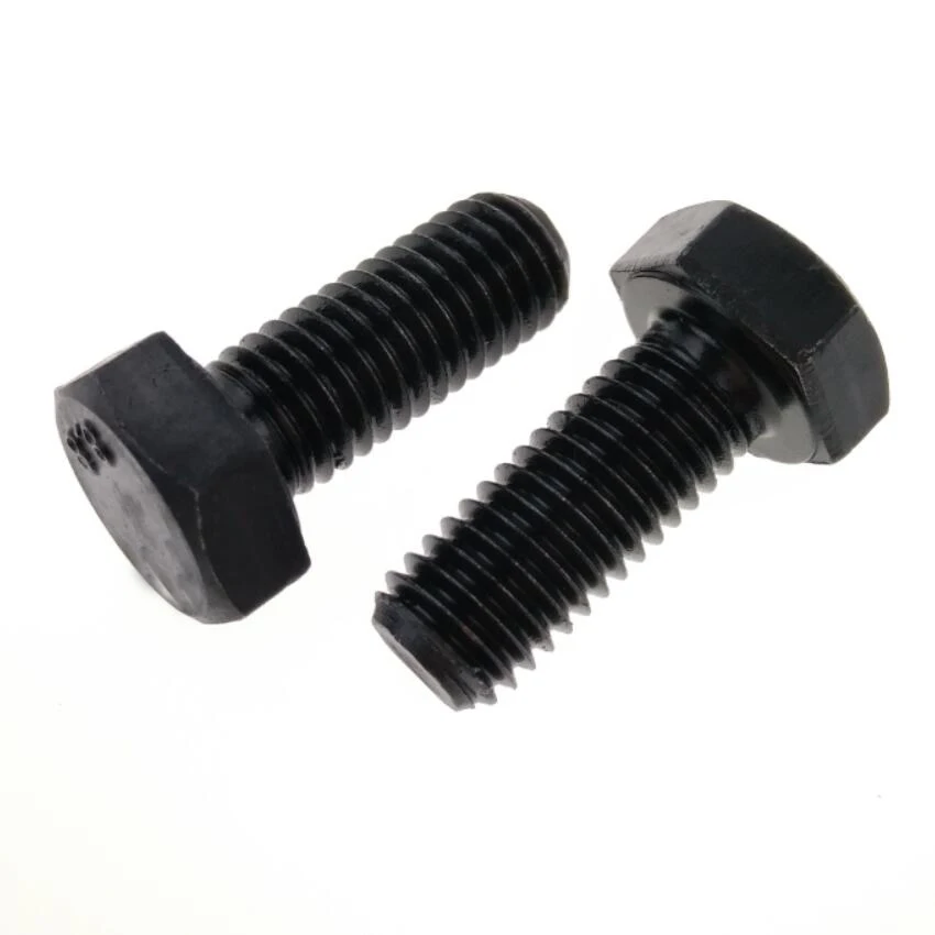 8.8 Grade M8 Hex Bolts Black DIN 933 Standard Fastener