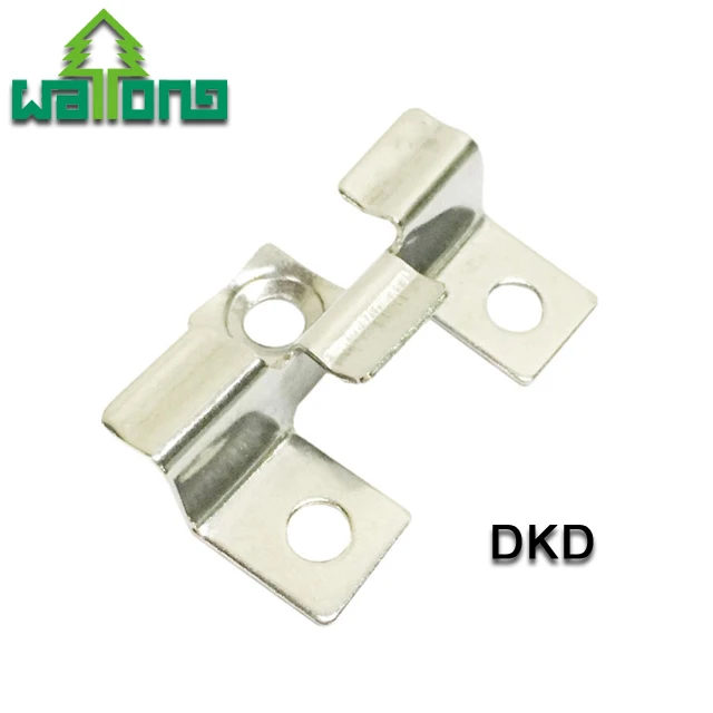 WPC plastic and stainless steel clips for wood composite timber deck installation