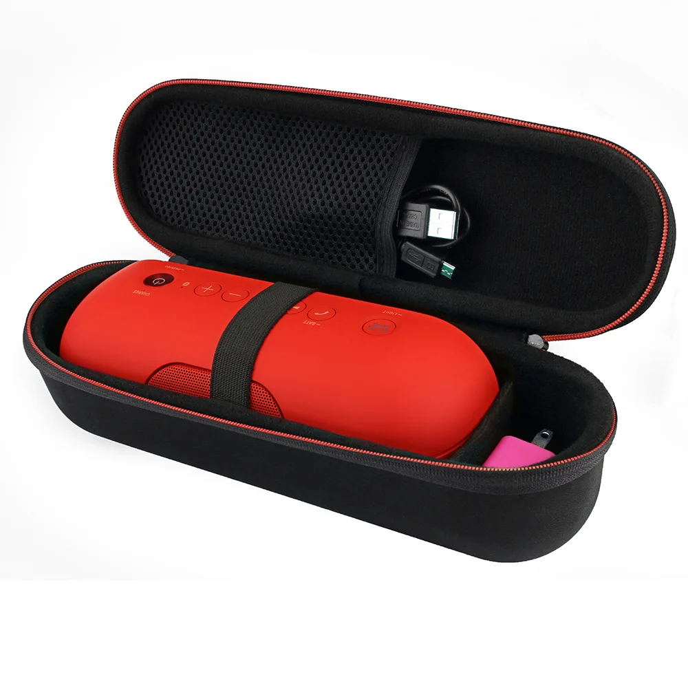 for Dr. Dre Beats Pill+ Pill Plus Wireless Speaker Case Travel Carrying Storage Bag. Fits USB Cable and Wall Charger