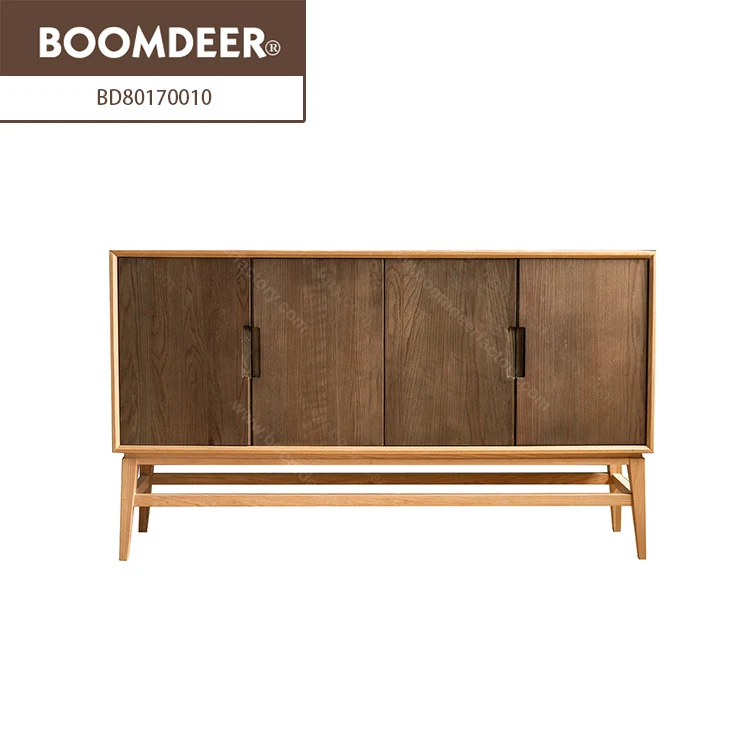 
high gloss industrial extra long luxury oak wooden extra long sideboard tool cabinet living room furniture 