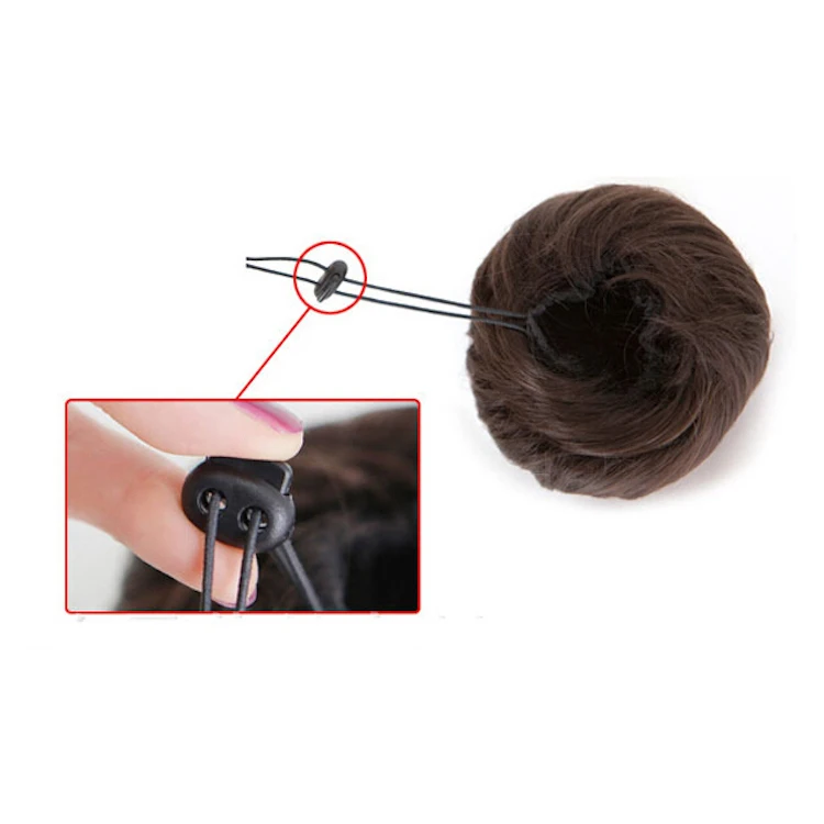 synthetic hair head wear accessories hair buns small