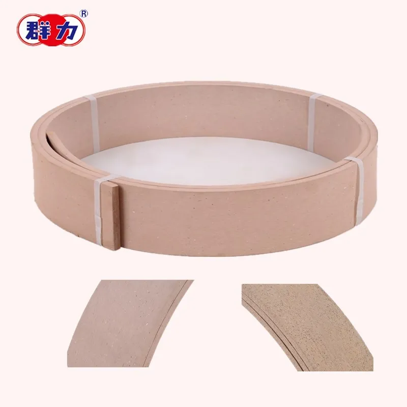 Rubber material strength winch drum brake