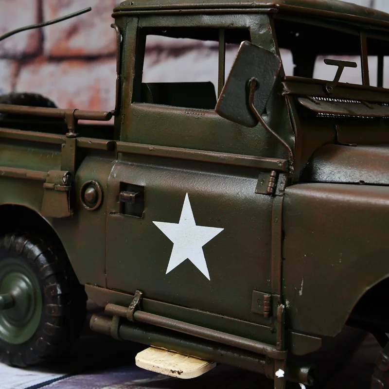 Металлические модели Jeep для украшения спортивного магазина домашнего декора Подарочный предмет
