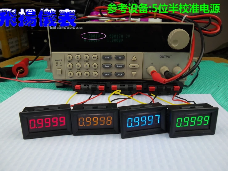 Digital DC 5 digit Voltmeter  BY536V DC 0-9.9999V-33.000V 33V LED Voltage Volt Panel Meter Tester
