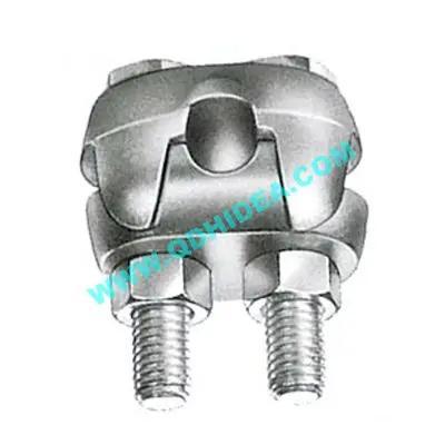 galvanized wire grip DIN 741 wire rope clips