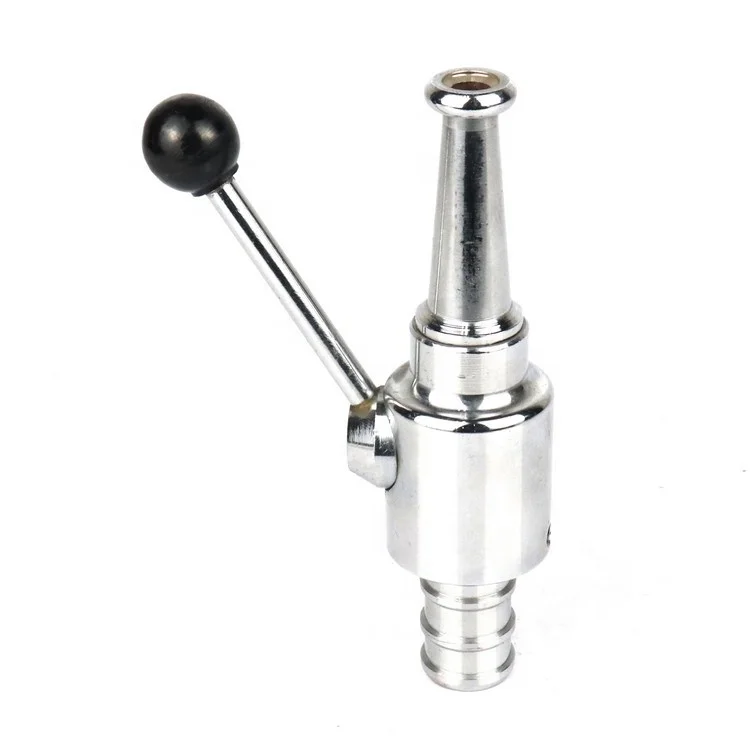 3/4' New Fire Fighting Equipment Fog Nozzle Fire Hose Reel Nozzle Jet Spray Nozzle with Control Valve