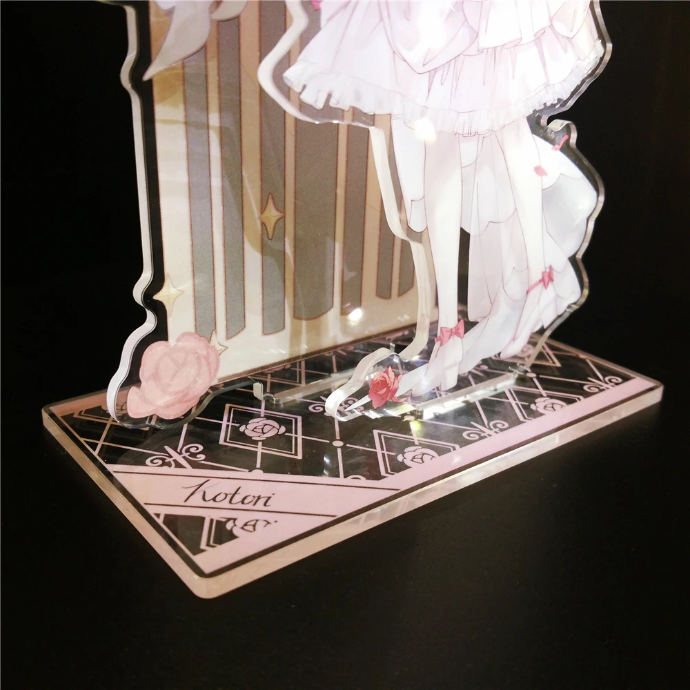 
Offset Printing Single O Two Sides Print CNC Cut Eco-friendly Custom Acrylic Standee Anime Keychain Acrylic Display Stand Figure 