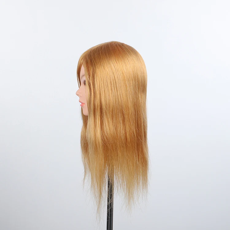 
Manufacturer Japan popular teaching mannequin head with synthetic hair 