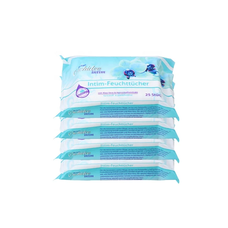 feminine gentle magic skin care wet wipes female intimate wet wipe